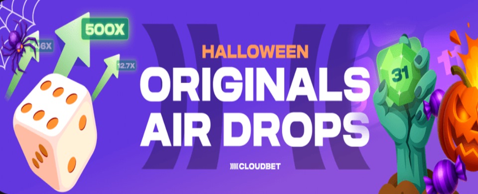 Cloudbet - Halloween Originals Air Drops