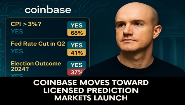 Coinbase Moves Toward Licensed Prediction Market Rollout