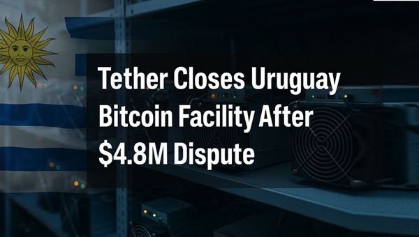 Tether Shuts Down Uruguay Bitcoin Mining Unit After $4.8M Energy Dispute