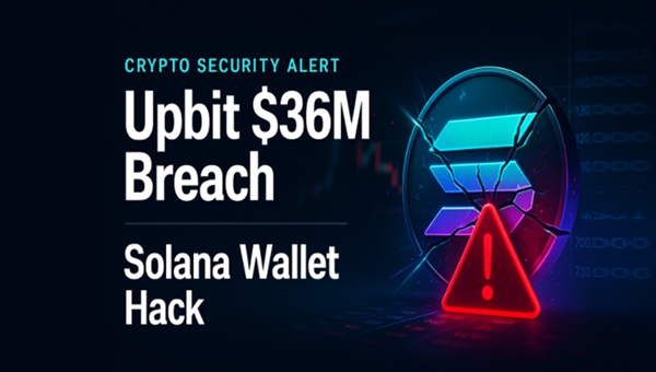 Upbit Suffers $36M Solana Theft as Global Crypto Hacks Surge