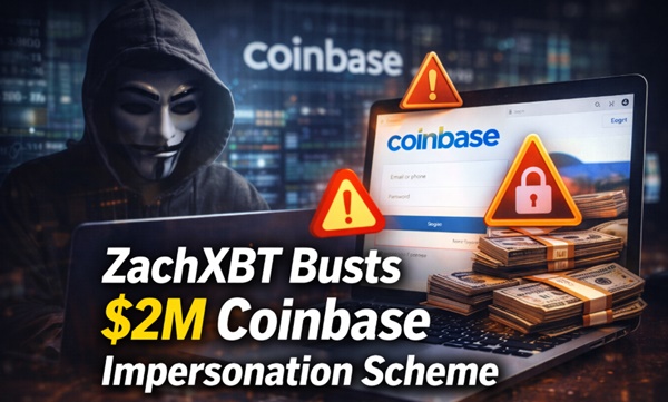 ZachXBT Busts $2M Coinbase Impersonation Scheme