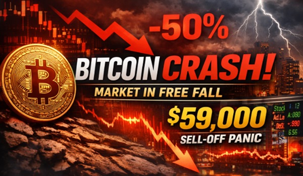 Bitcoin Free Fall: Mayday Signals Flash as Crypto’s $2 Trillion Rout Deepens