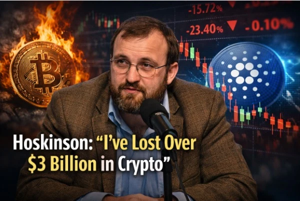 Cardano founder lost over 3B Dollars