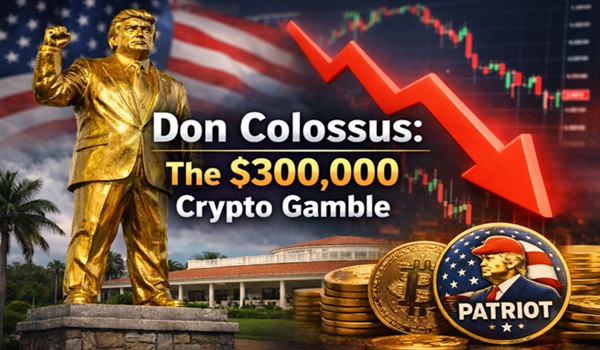 Don Colossus: The $300K Golden Trump Statue Caught in a High-Stakes Crypto Gamble