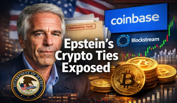 Epstein Files Expose $3M Coinbase Crypto Links