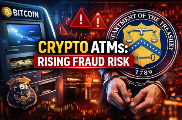 U.S. Treasury Warns Crypto ATMs Are Becoming a Major Fraud Gateway