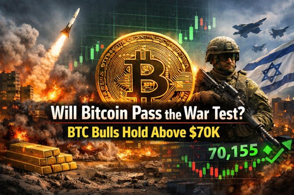 Bitcoin’s War Test: Bulls Fight to Hold $70,000