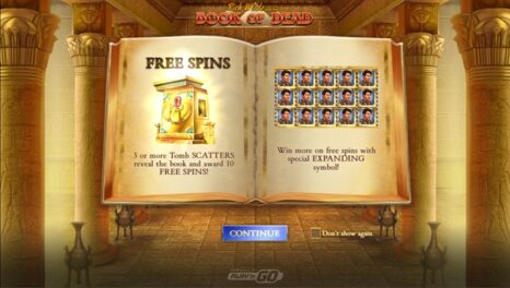 book of dead gallery image