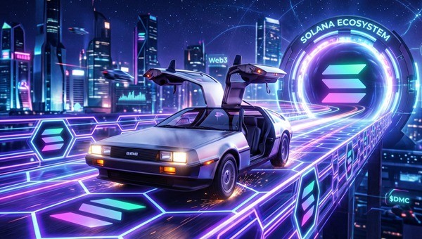 DeLorean Bridges Iconic Heritage to the Solana Ecosystem