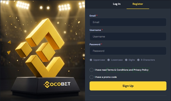 cocobet registration process