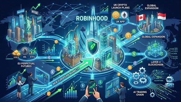 Robinhood Launches Traditional Asset Perpetual Futures in Major European Pivot