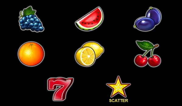 40 Super Hot symbols