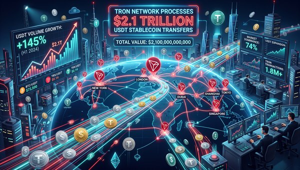 TRON Solidifies Global Stablecoin Dominance in Q2 USDT Transfers