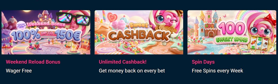 sweetsino bonuses and promotions