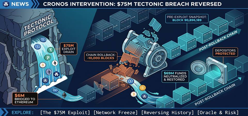 Cronos reversed blockchain history to neutralize security breach