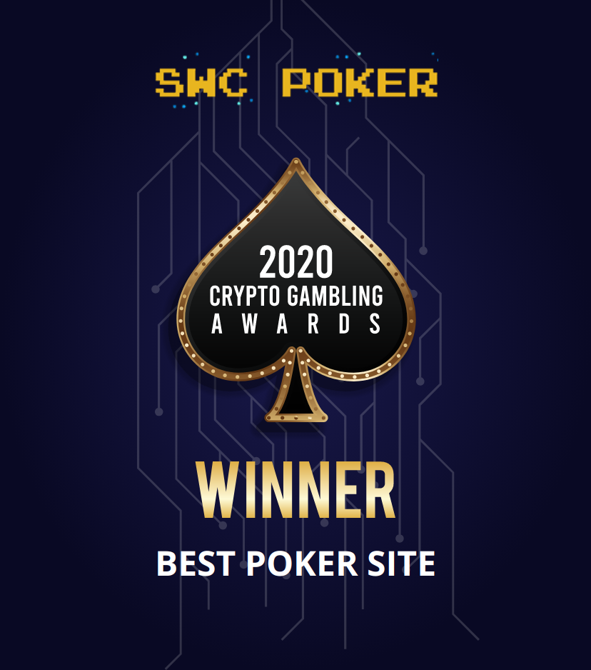 Crypto Gambling Awards won by SwC Poker