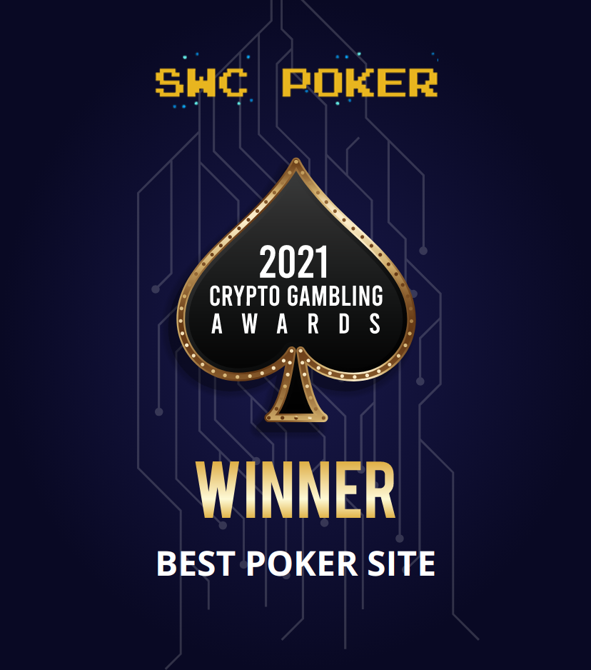 Crypto Gambling Awards won by SwC Poker