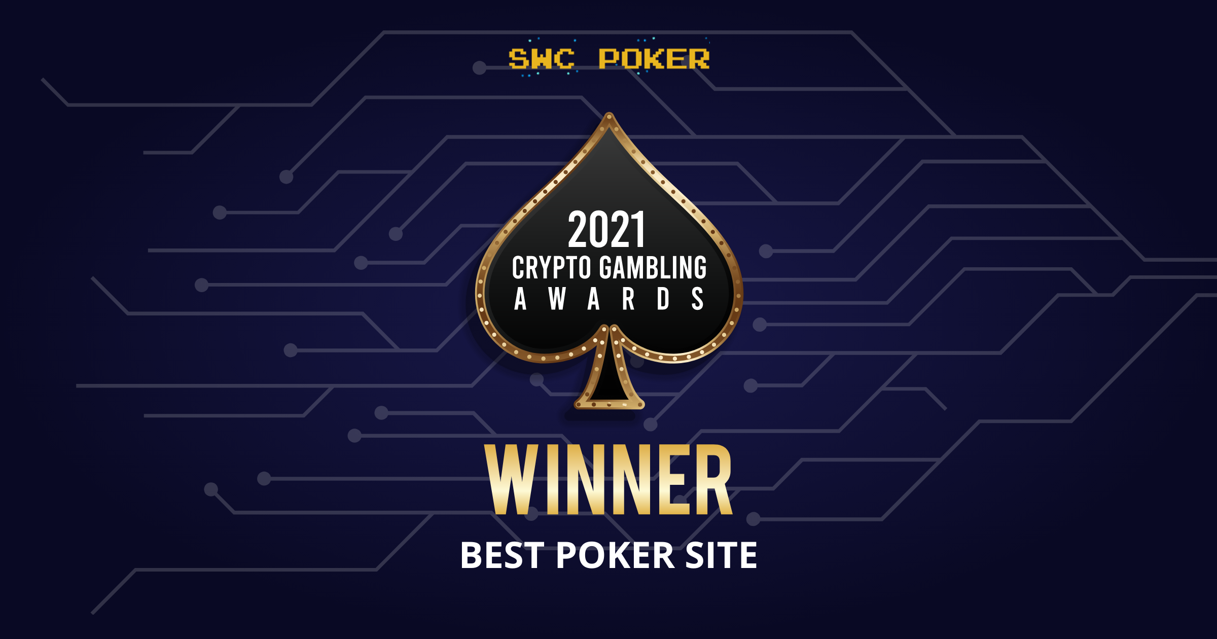 Crypto Gambling Awards won by SwC Poker